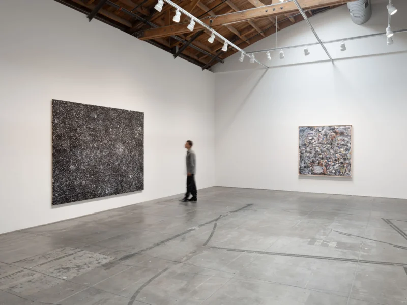 Installation shot from Jack Whitten. The Numinous, @ Hauser & Wirth