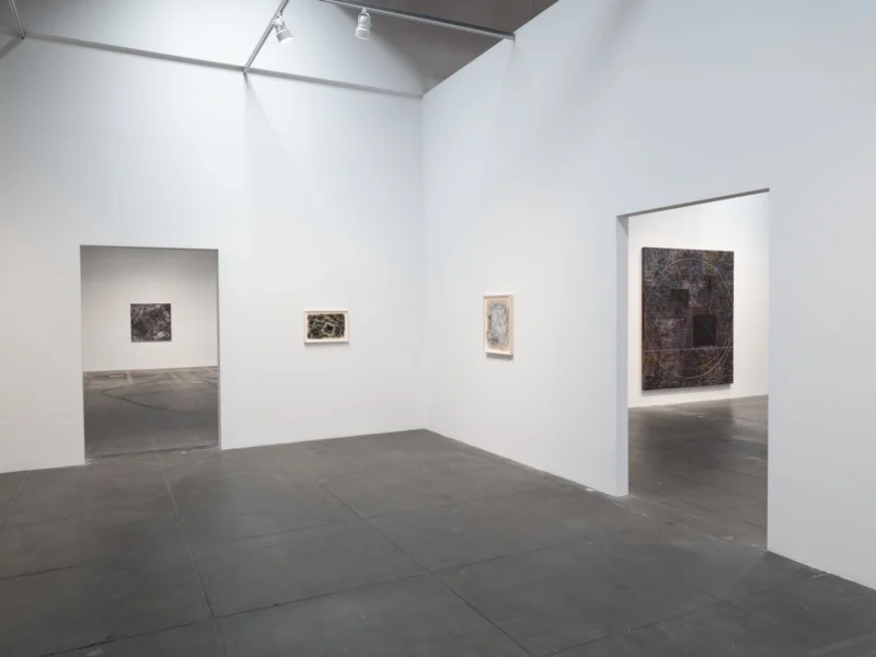 Installation shot from Jack Whitten. The Numinous, @ Hauser & Wirth
