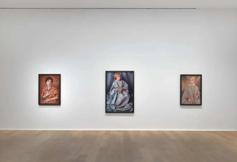 Installation shot from Cindy Sherman, @ Hauser & Wirth