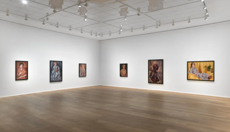 Installation shot from Cindy Sherman, @ Hauser & Wirth