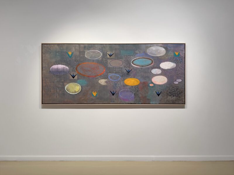 Installation shot from John Evans: The Shape of Stillness, @ Gallery Henoch
