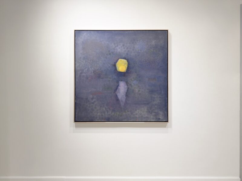 Installation shot from John Evans: The Shape of Stillness, @ Gallery Henoch