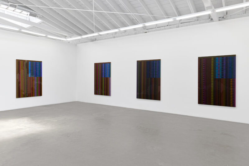 Installation shot from June Edmonds: Inheritance, @ Luis De Jesus Los Angeles