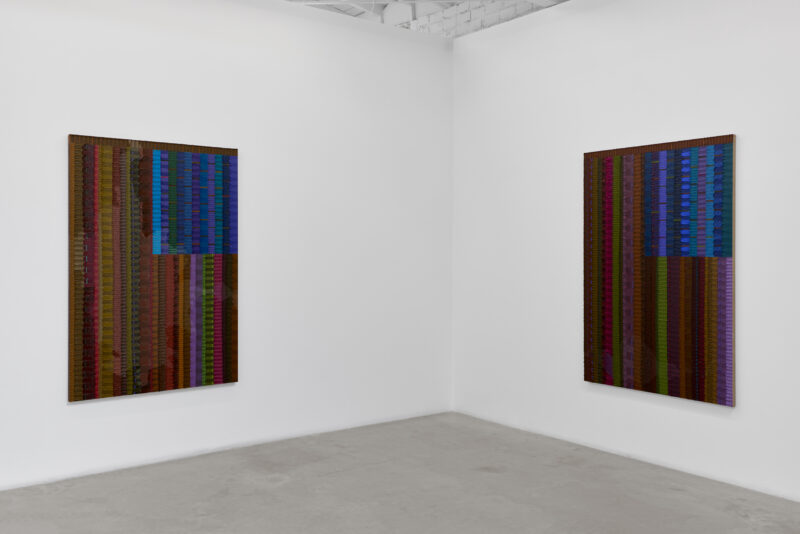Installation shot from June Edmonds: Inheritance, @ Luis De Jesus Los Angeles