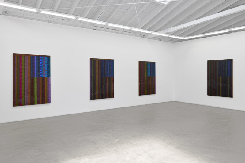 Installation shot from June Edmonds: Inheritance, @ Luis De Jesus Los Angeles