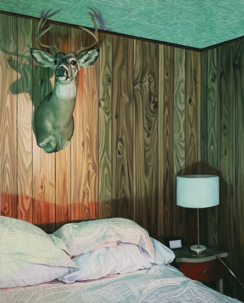 Lindsay Merrill, Head on wall I, 2026