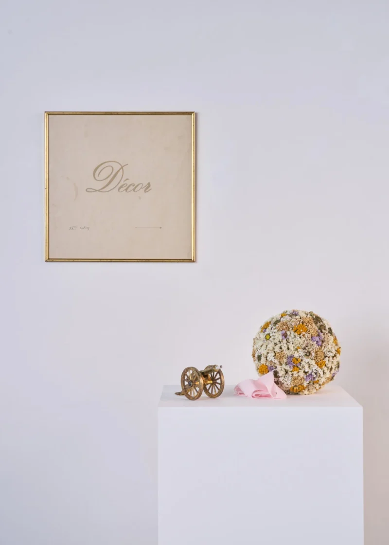 Marcel Broodthaers, Décor (triptych), 1975