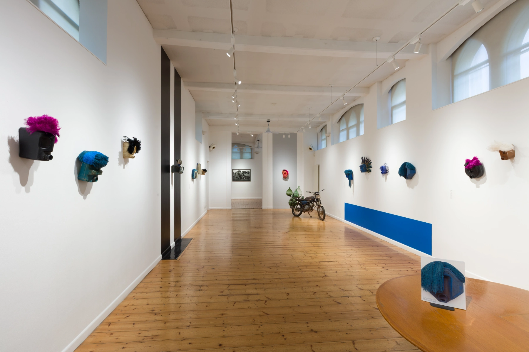Image for Romuald Hazoumè: My Blue Period, at October Gallery