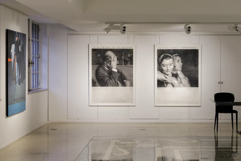 Installation shot from François Bard: Un soleil immense, @ Opera Gallery