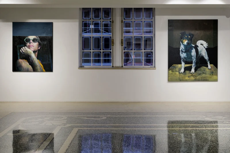 Installation shot from François Bard: Un soleil immense, @ Opera Gallery