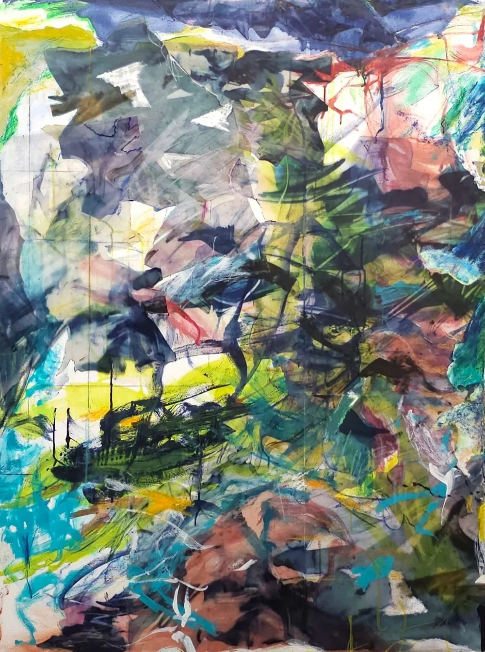 Image for Robin Feld: Captured Brushstroke, at The Painting Center