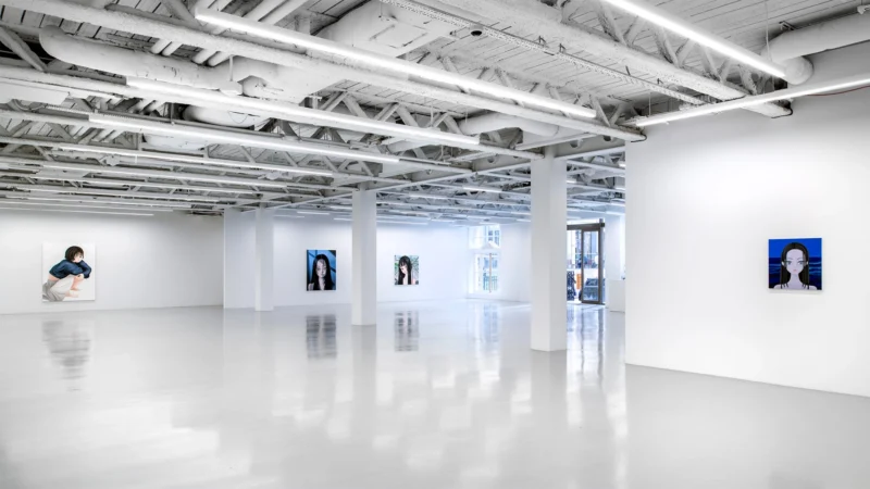 Installation shot from Sujin Lee: Where We Once Stood, @ Saatchi Yates