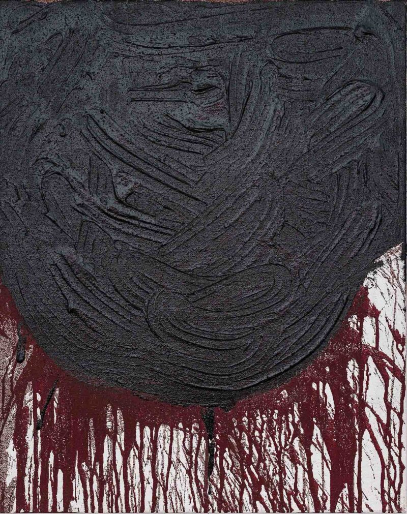Hermann Nitsch, Schüttbild, 2013