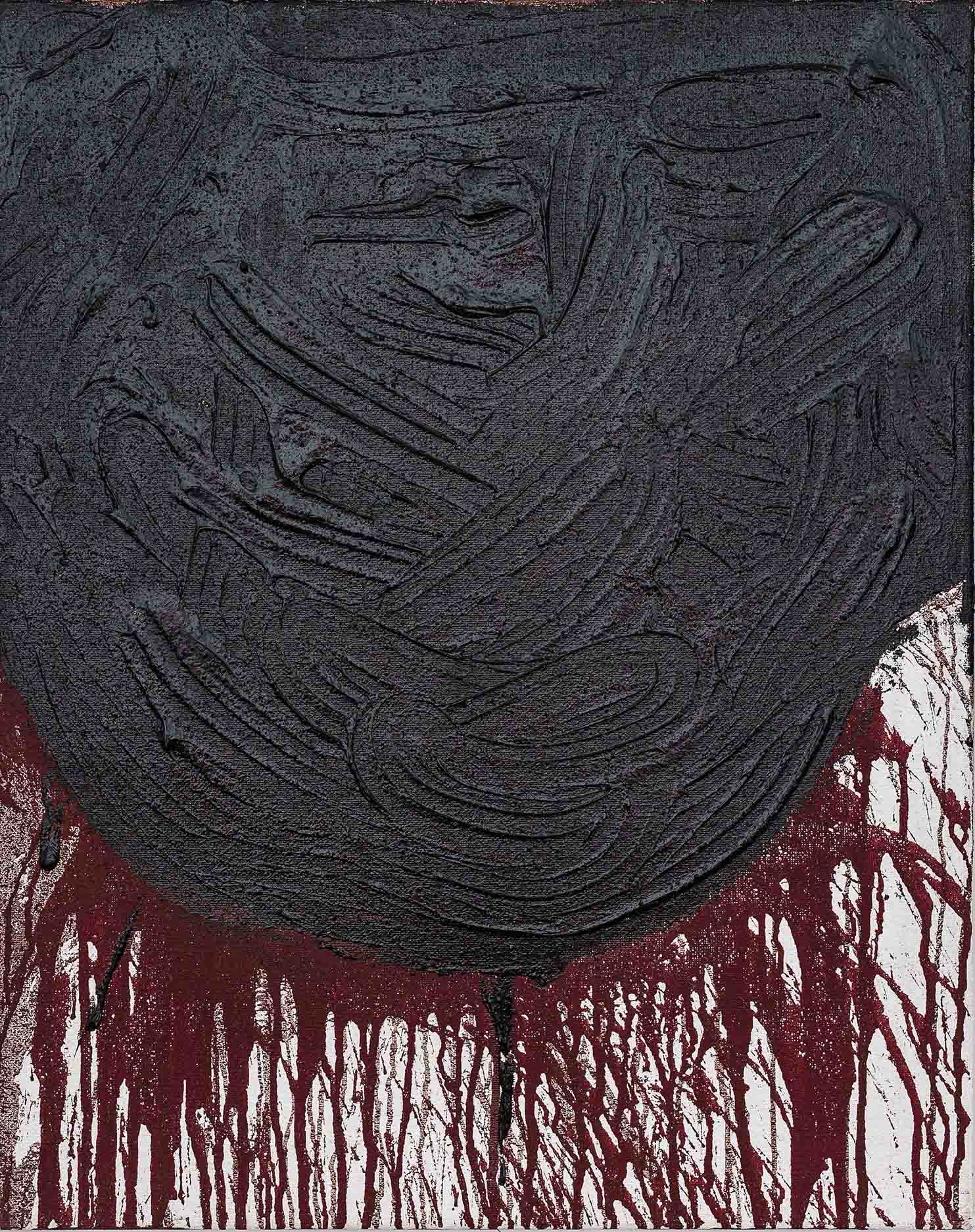 Hermann Nitsch, Schüttbild, 2013
