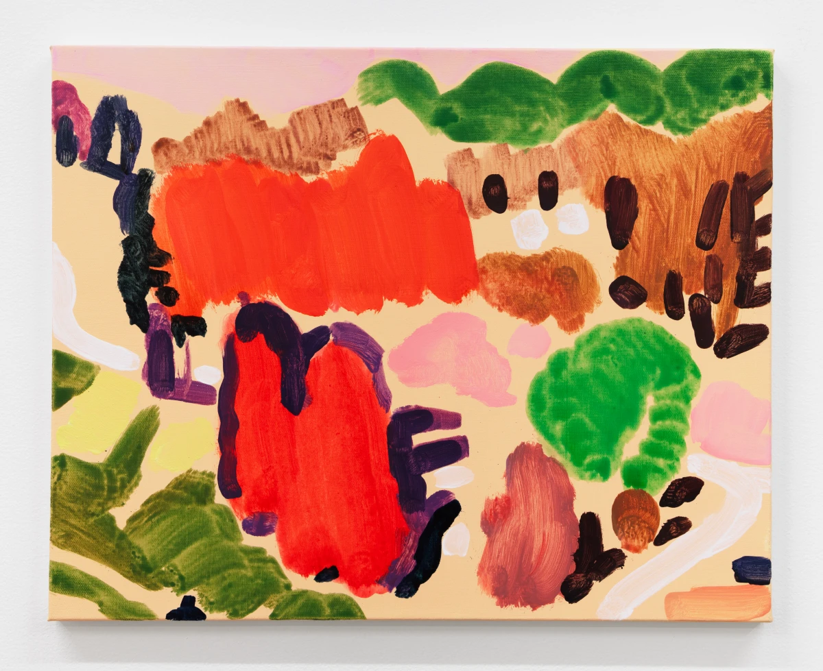 Tim Braden, Route de la Renarde (apricots), 2025