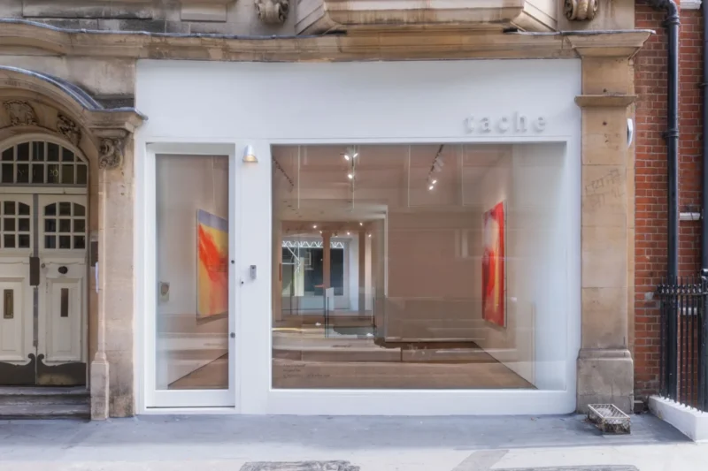 Installation shot from Alice Delhanty: Invented Fire, @ Tache