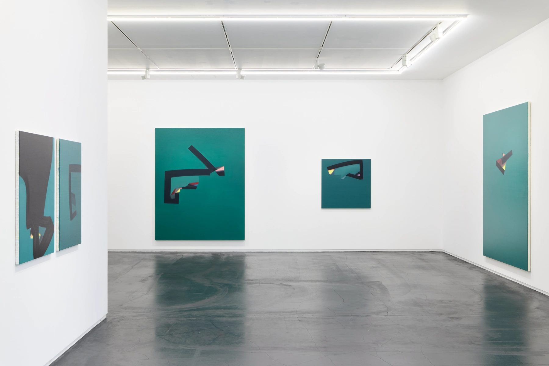 Image for Kohei Yamada: green back / front, at Taka Ishii Gallery