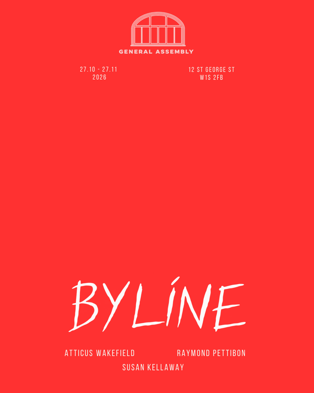 Image for Byline, at General Assembly