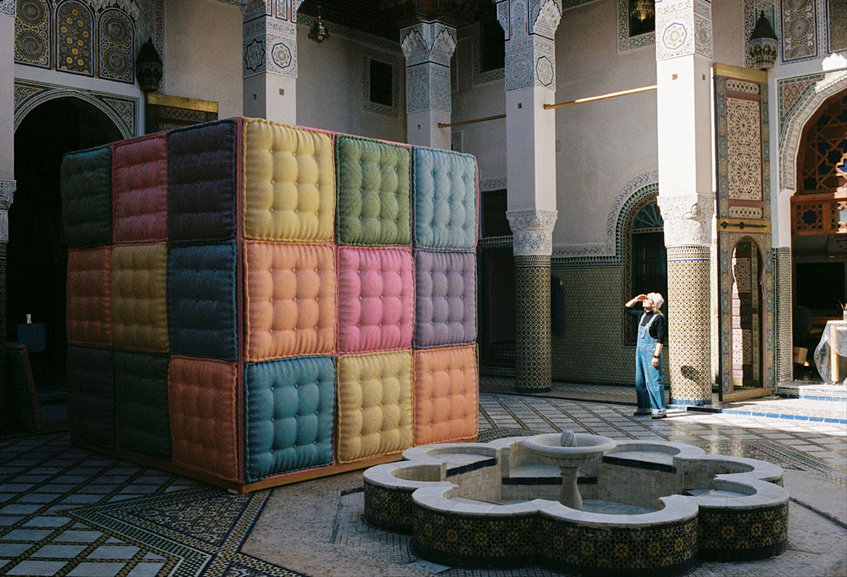 Image for Fabric of play at Galerie Poche