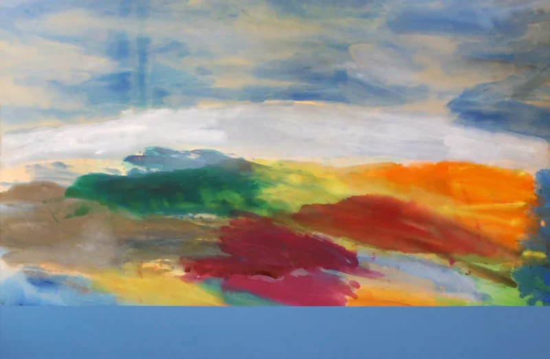 Ronnie Landfield, Evening Music, 2004