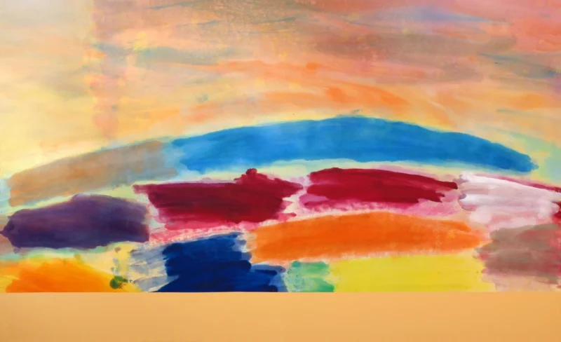 Ronnie Landfield, Hurricane, 2004