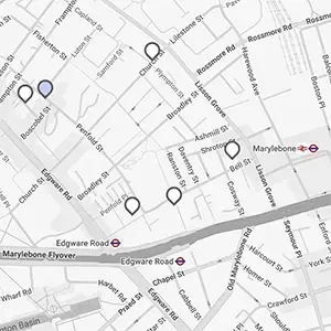 the Lisson Grove Galleries