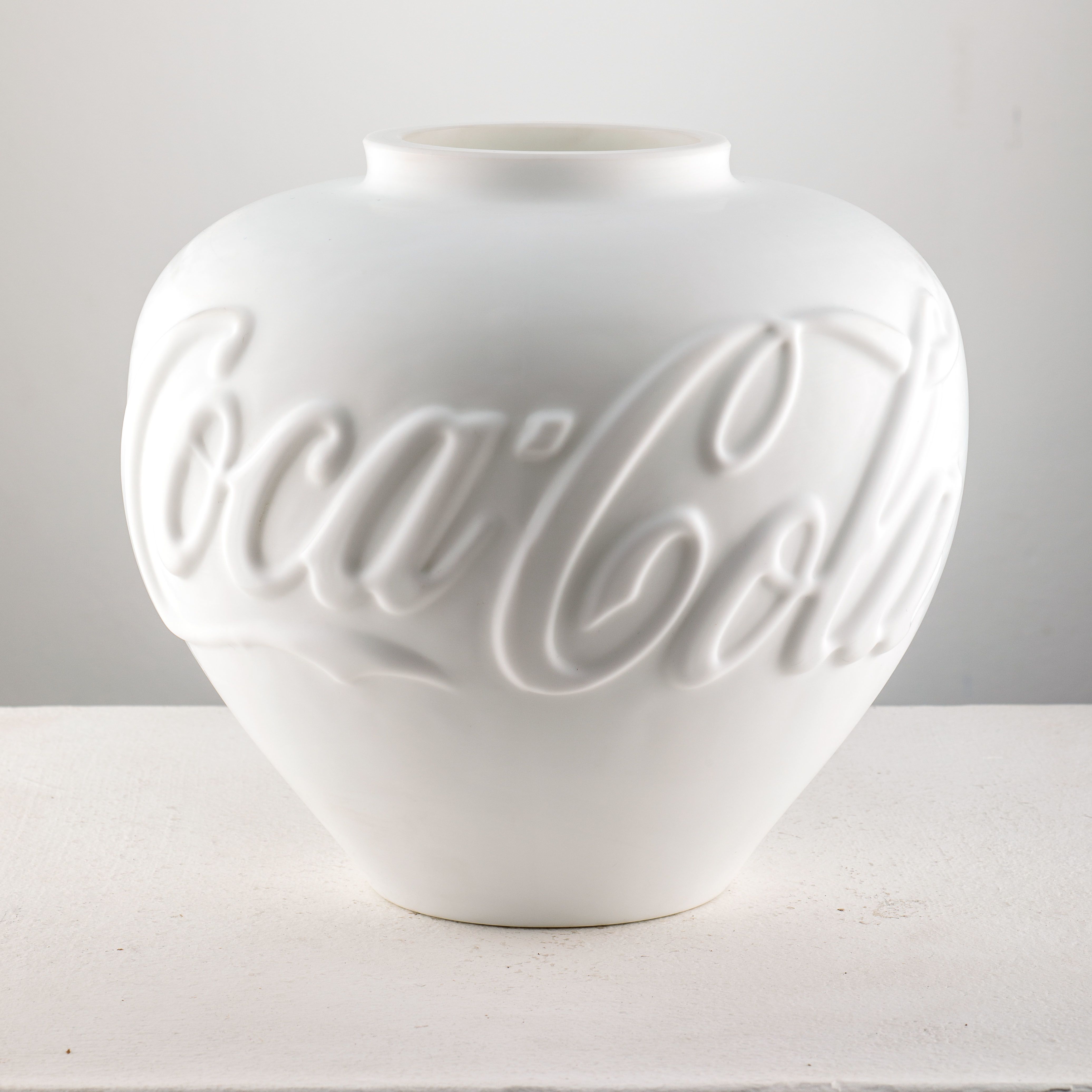 Ai Weiwei, Vases in Five Colors (Coca-Cola Vase, White), 2024